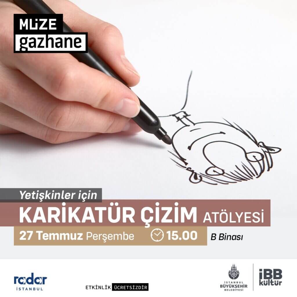 Müze Gazhane - Karikatür Çizim Atölyesi